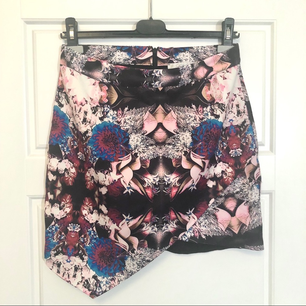 Lovers + Friends Floral Print Skirt